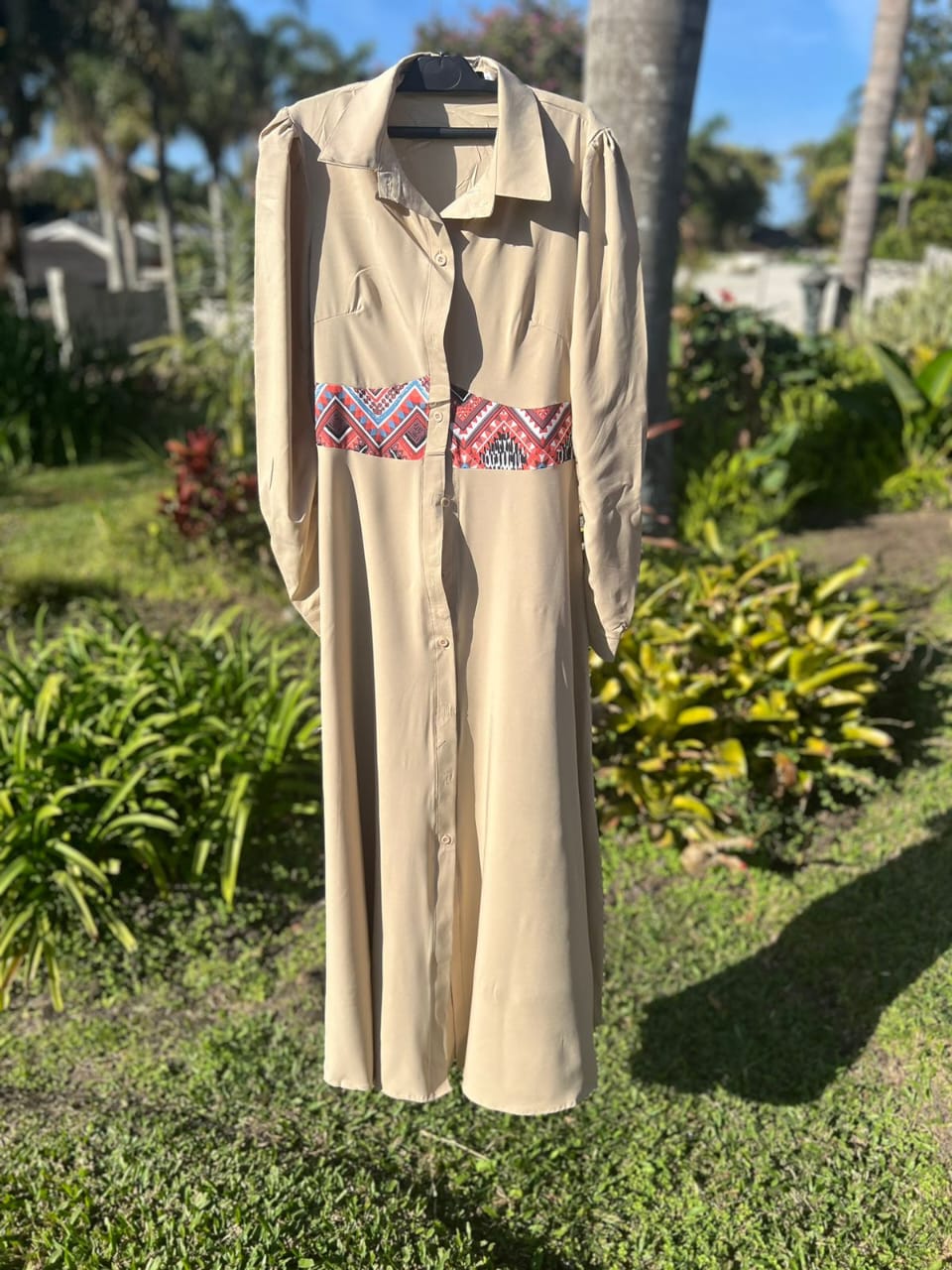 African Print design dress