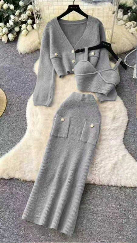 skirt and top 3 piece set