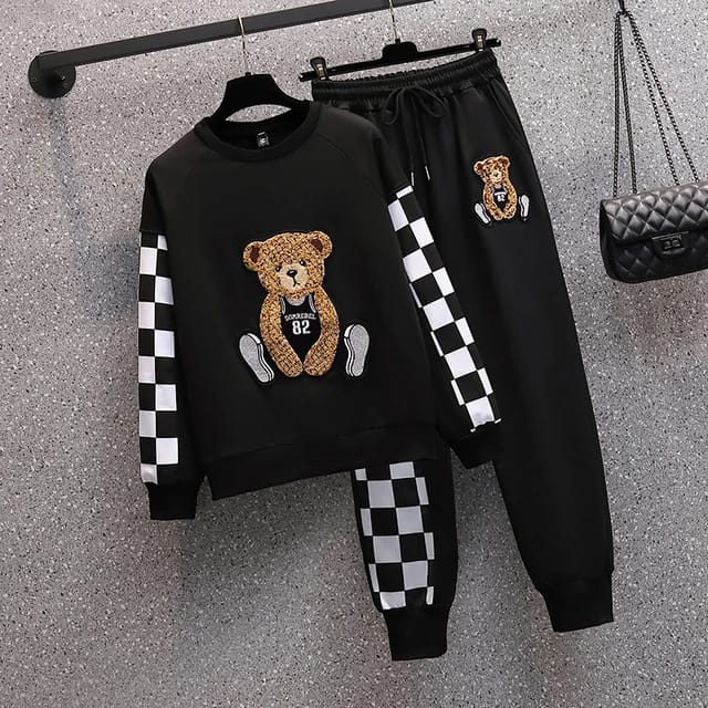 Race track teddy tracksuit