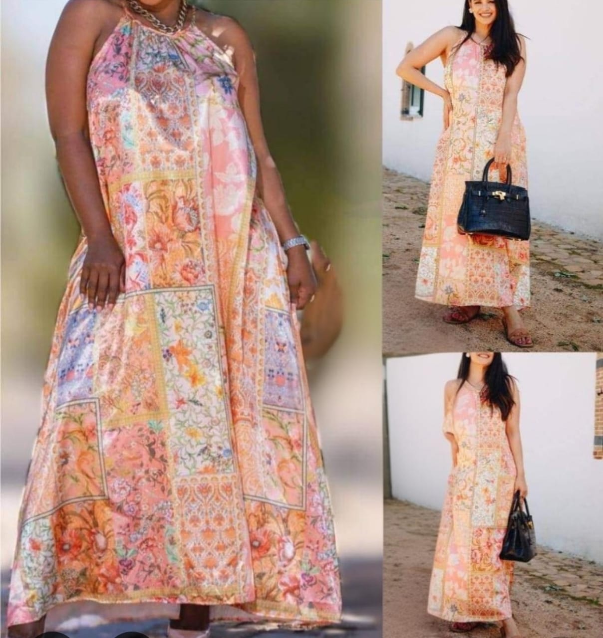 Strap summer style dress