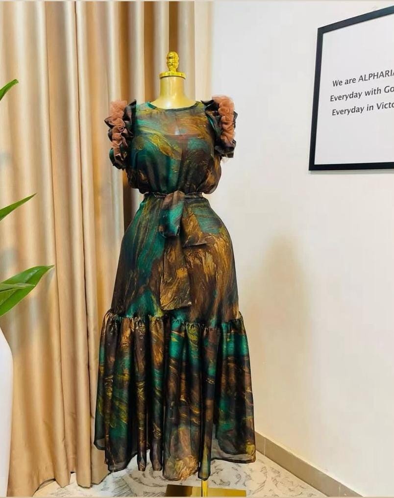 short sleeves free dress