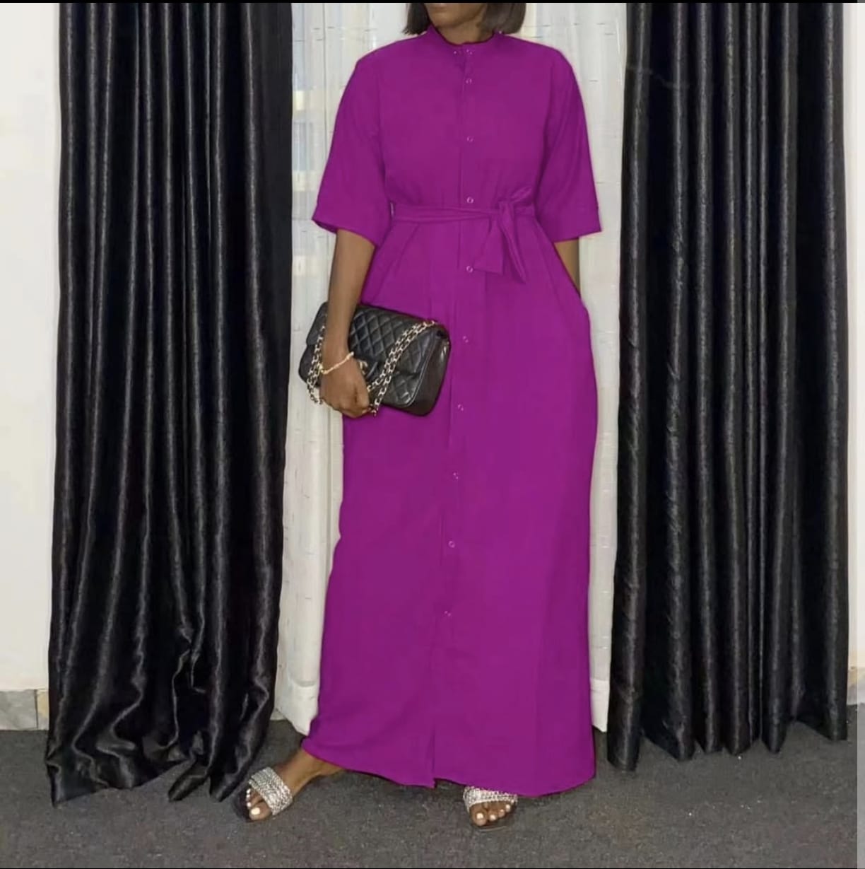 soft belt shirt dress