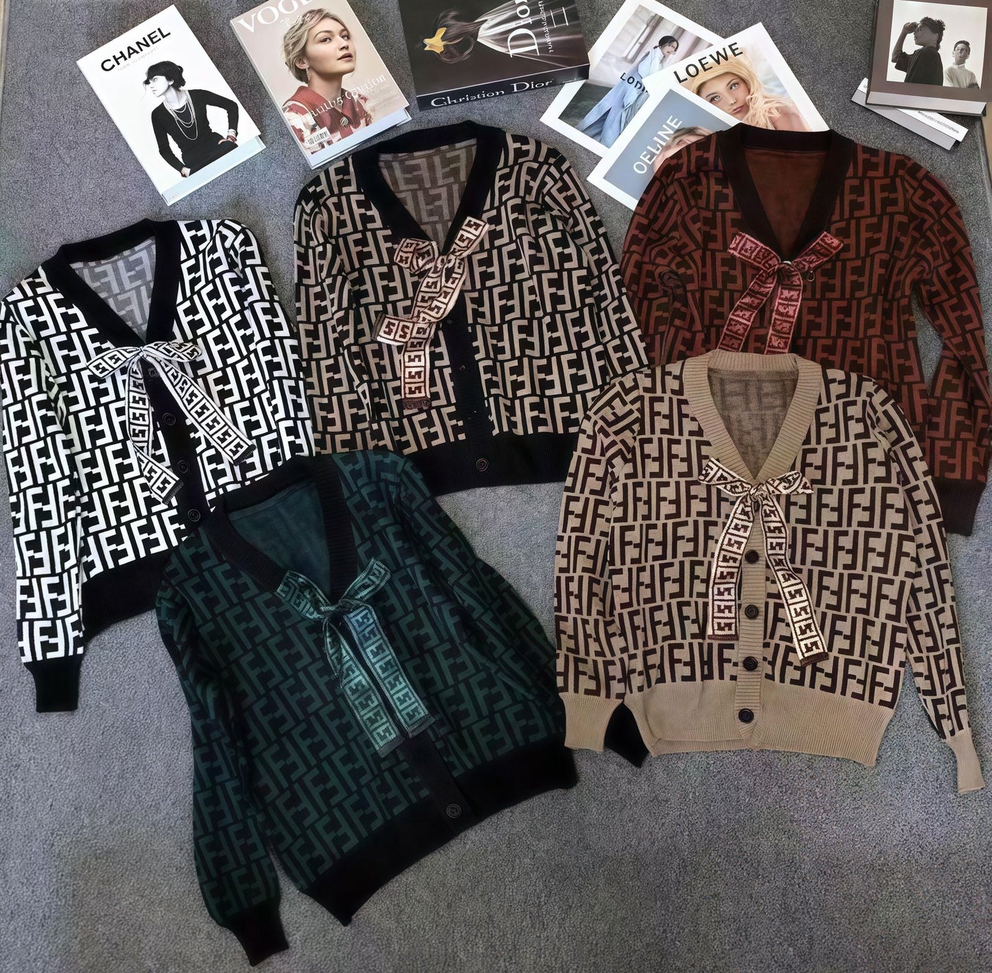Button down cardigan knit sweater
