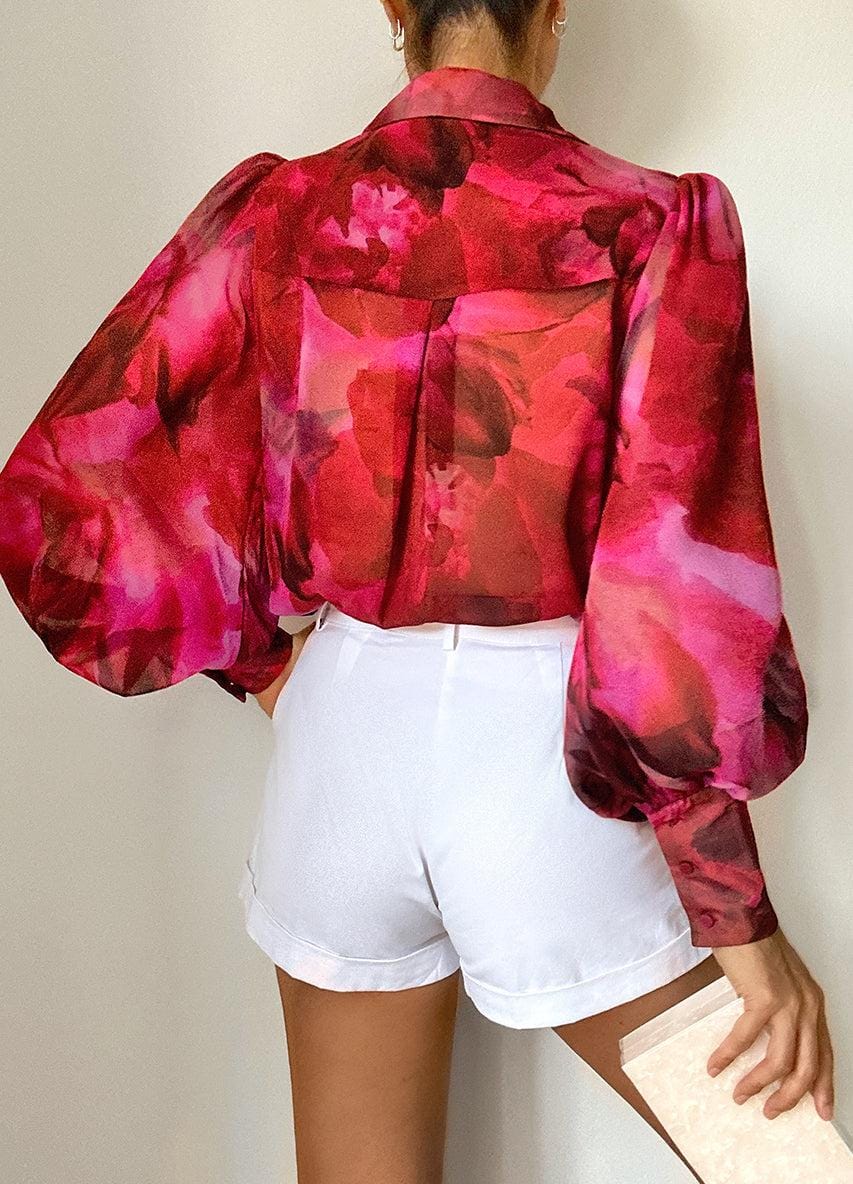 Ombre balloon Blouse