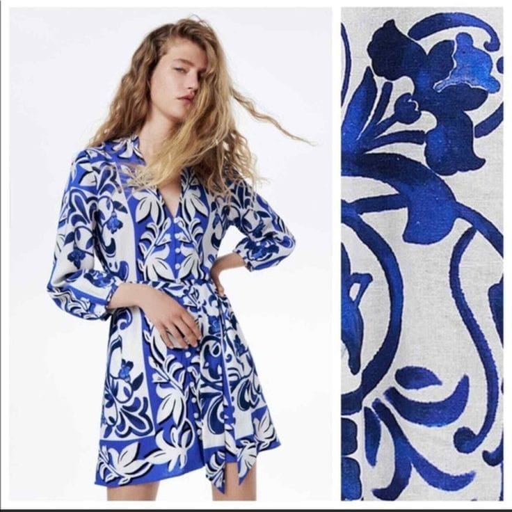 Mosaic Midi Dress