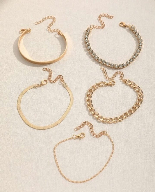 5 piece bracelet