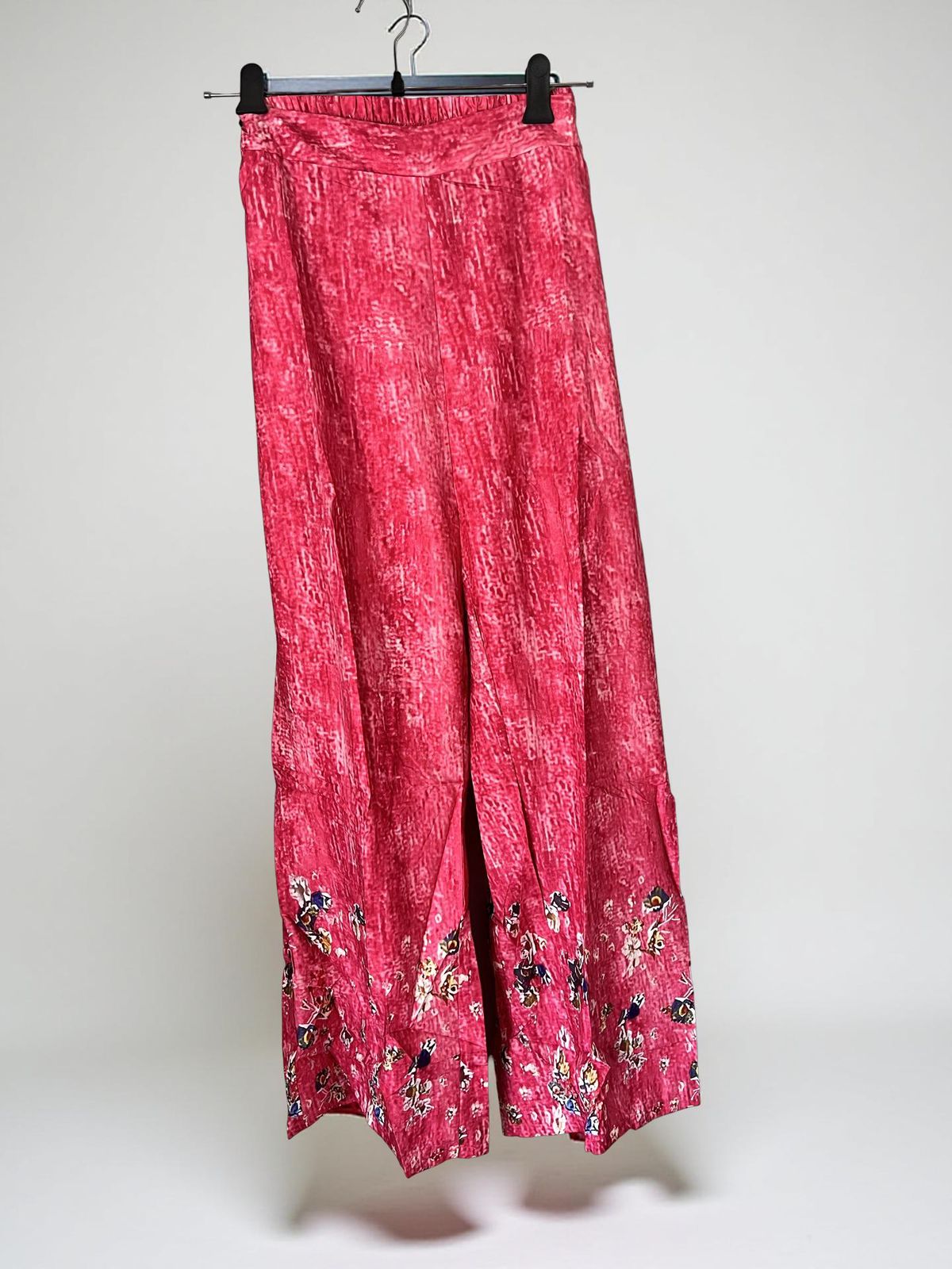 pink floral two piece set