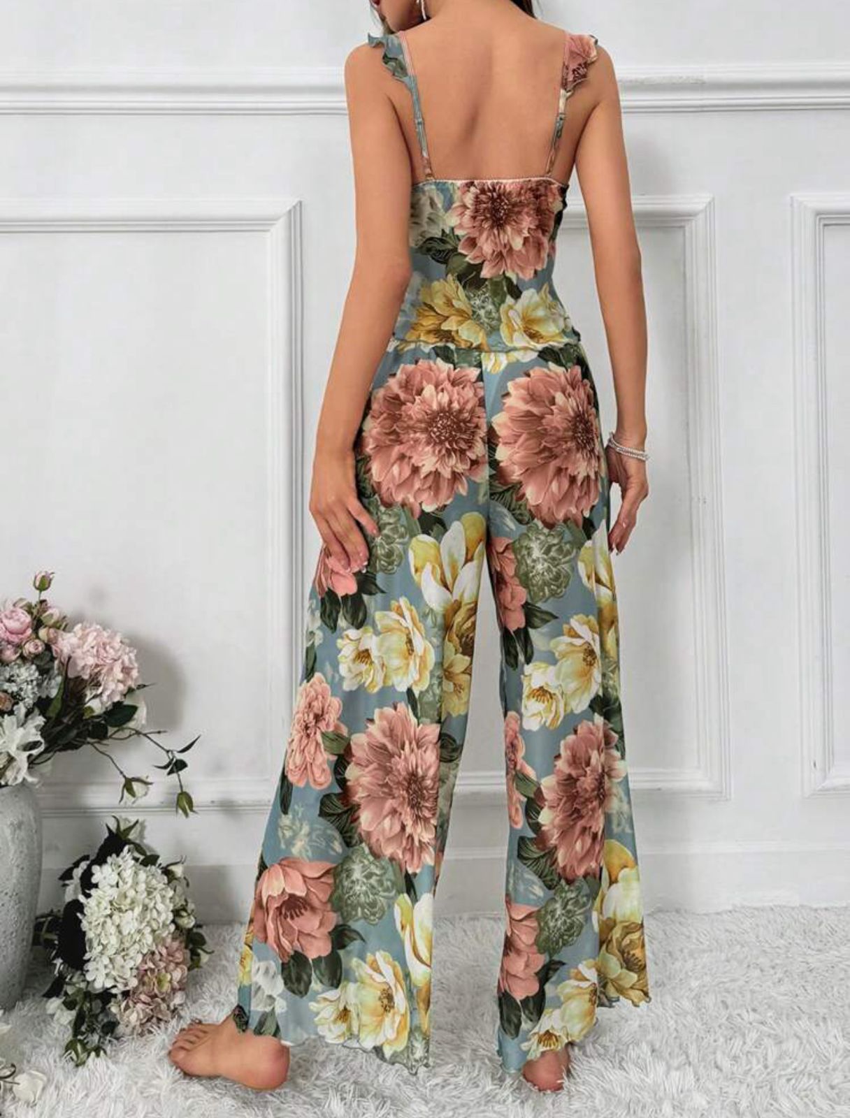 Women's Floral Print pj's