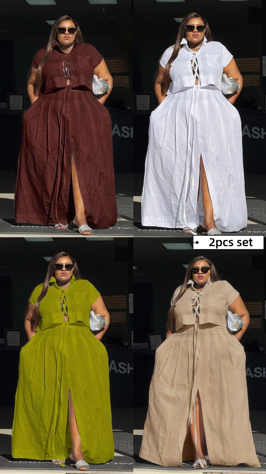 SKIRT AND TOP SET