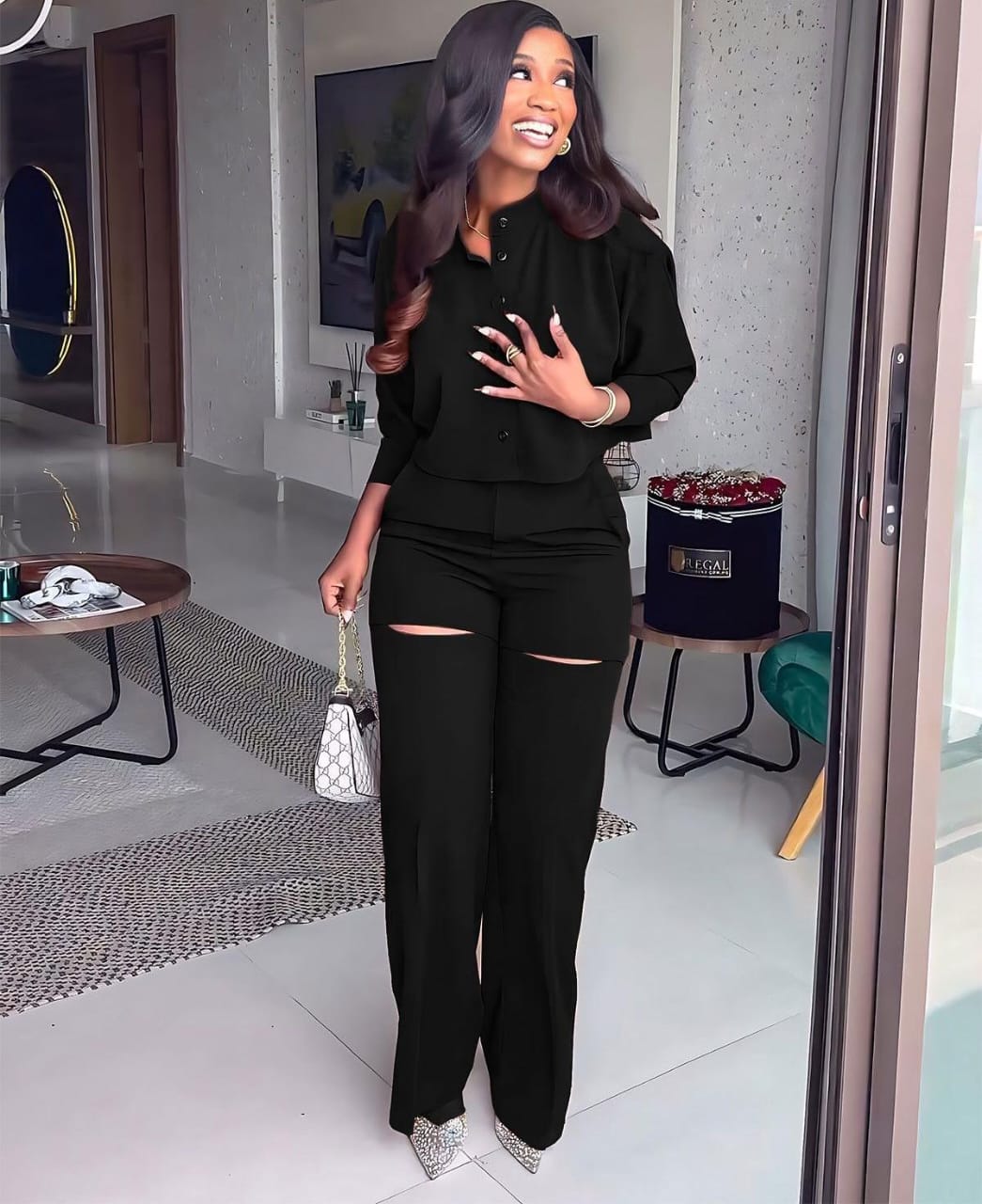 Torn Elegant Design black set