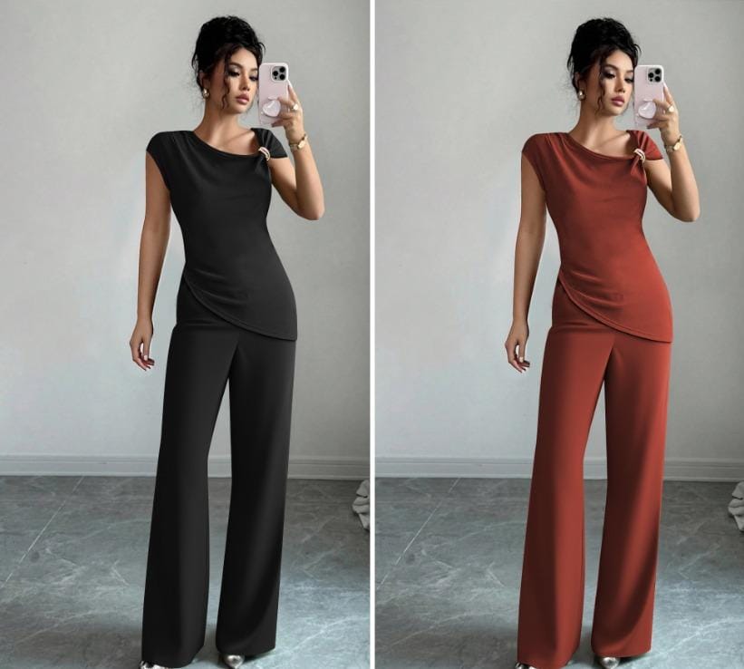 Black casual elegant all year round set