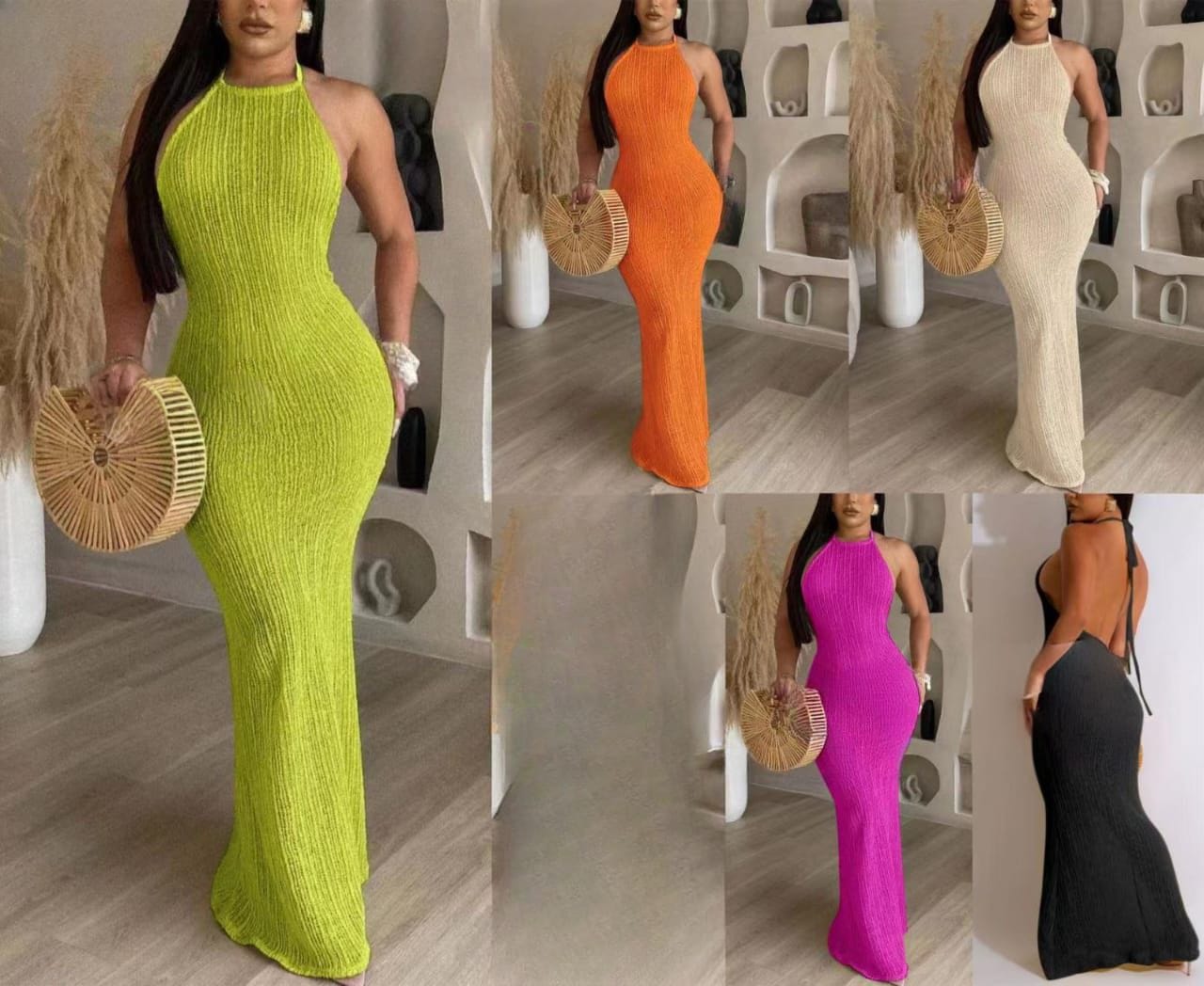 maxi bodycon dress