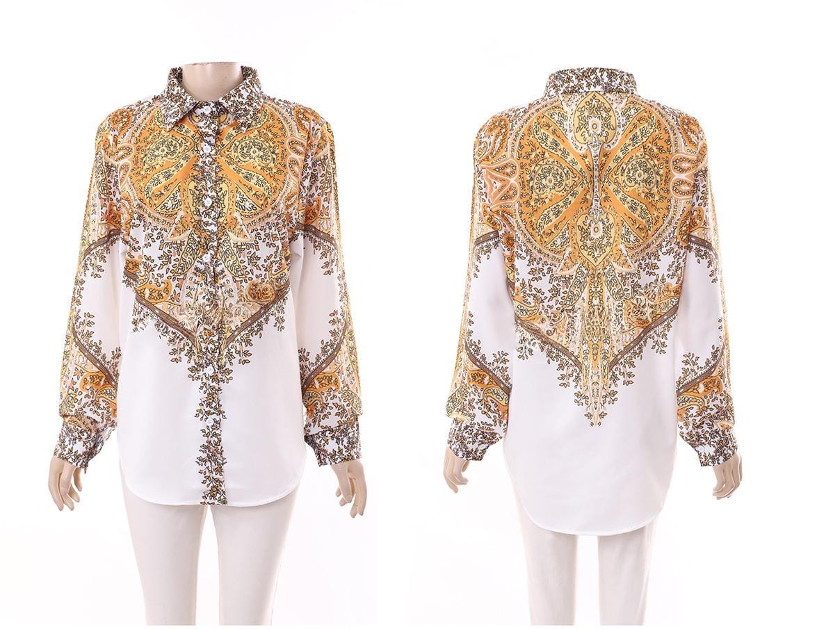 Paizley printed shirt