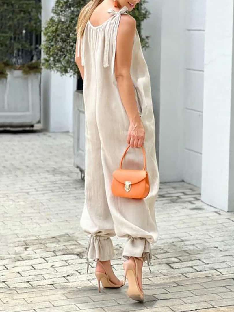 Sleeveless jumpsuit