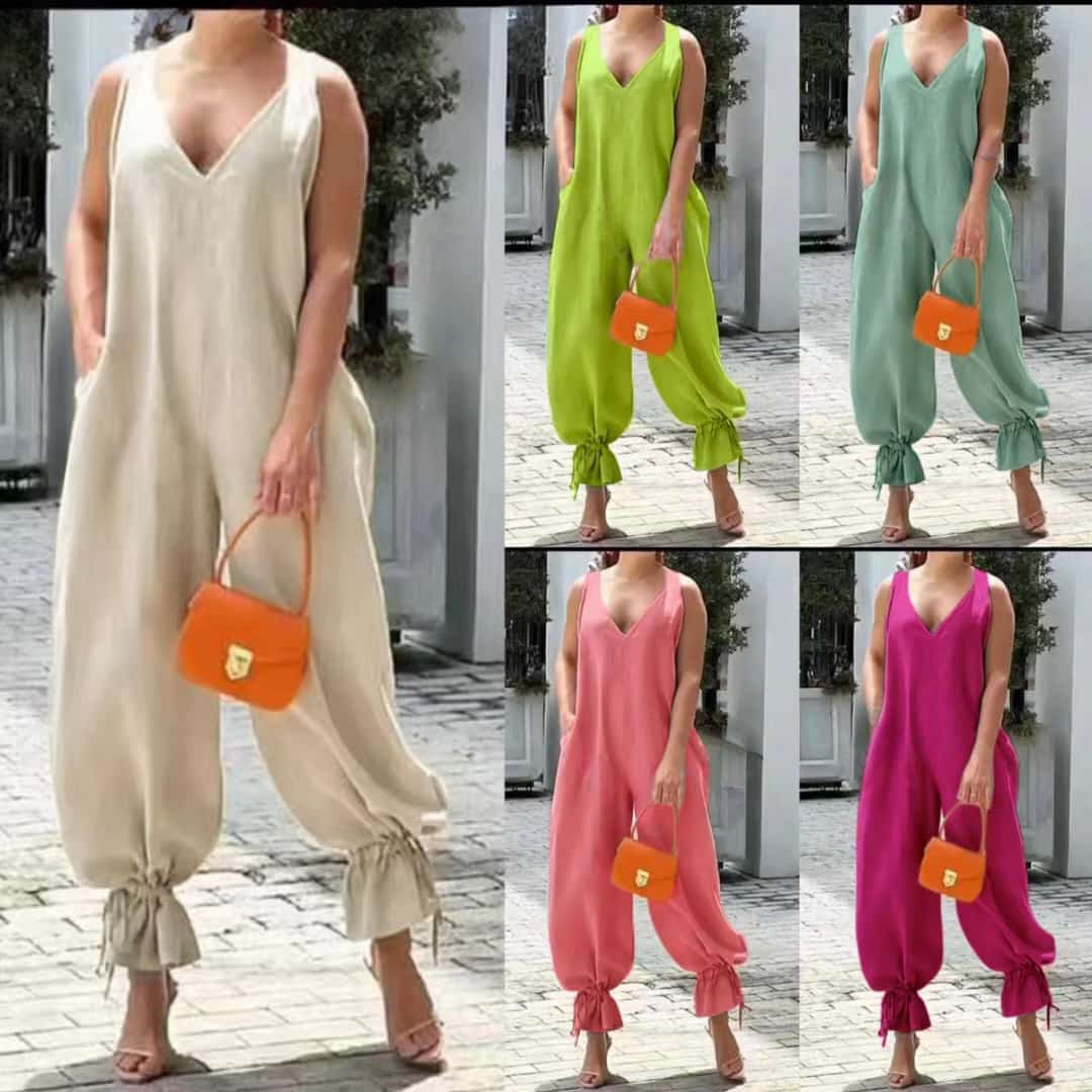 Sleeveless jumpsuit