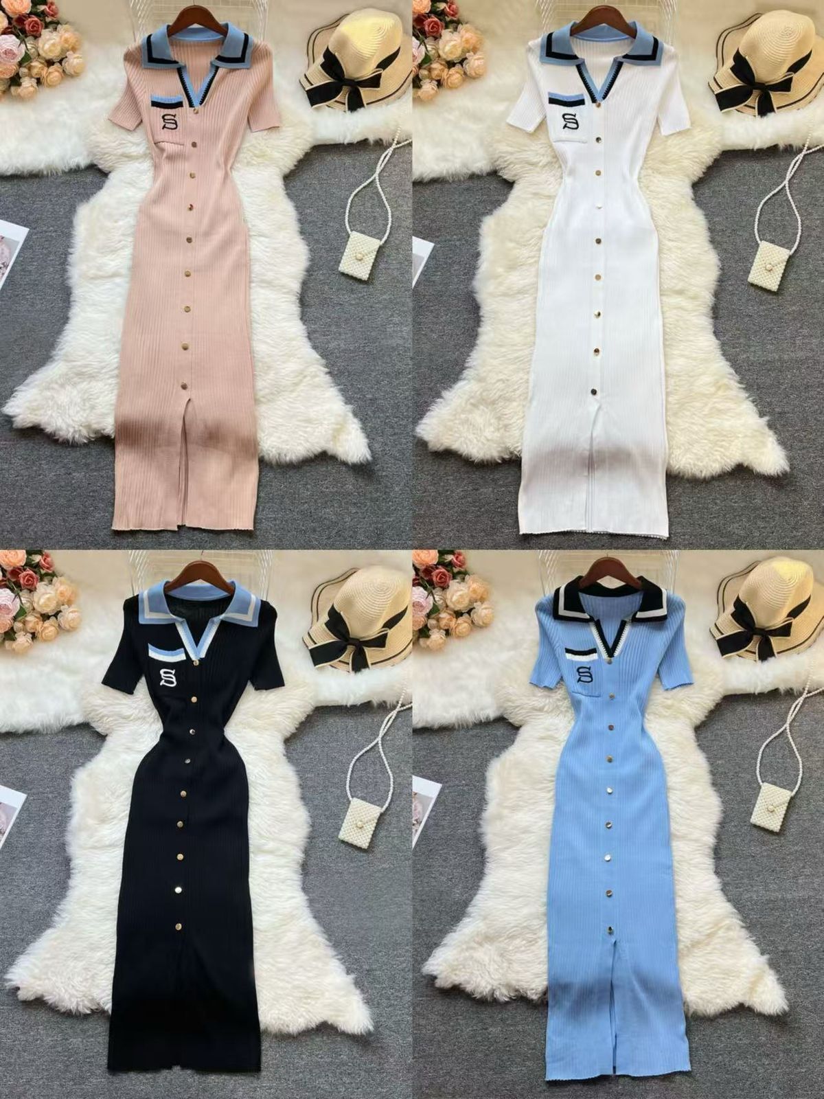 knit bodycon dress