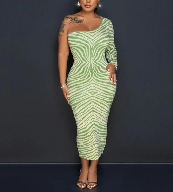 One Arm bodycon dress