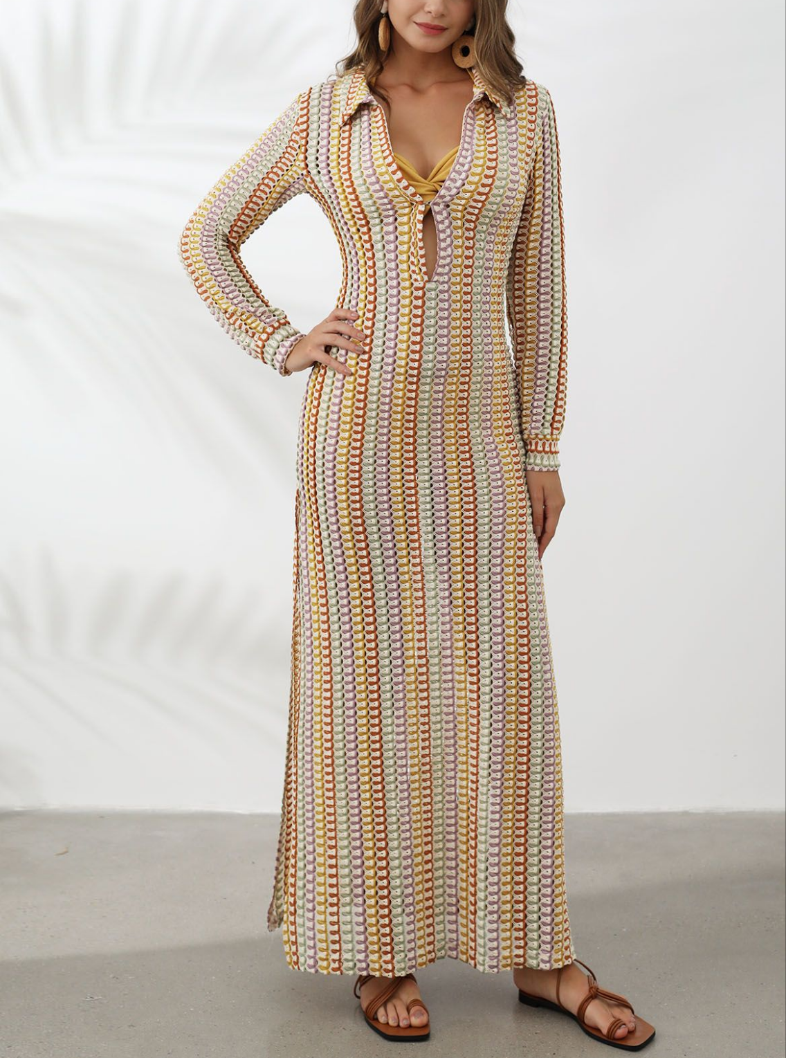 Sundress Colorful Maxi dress