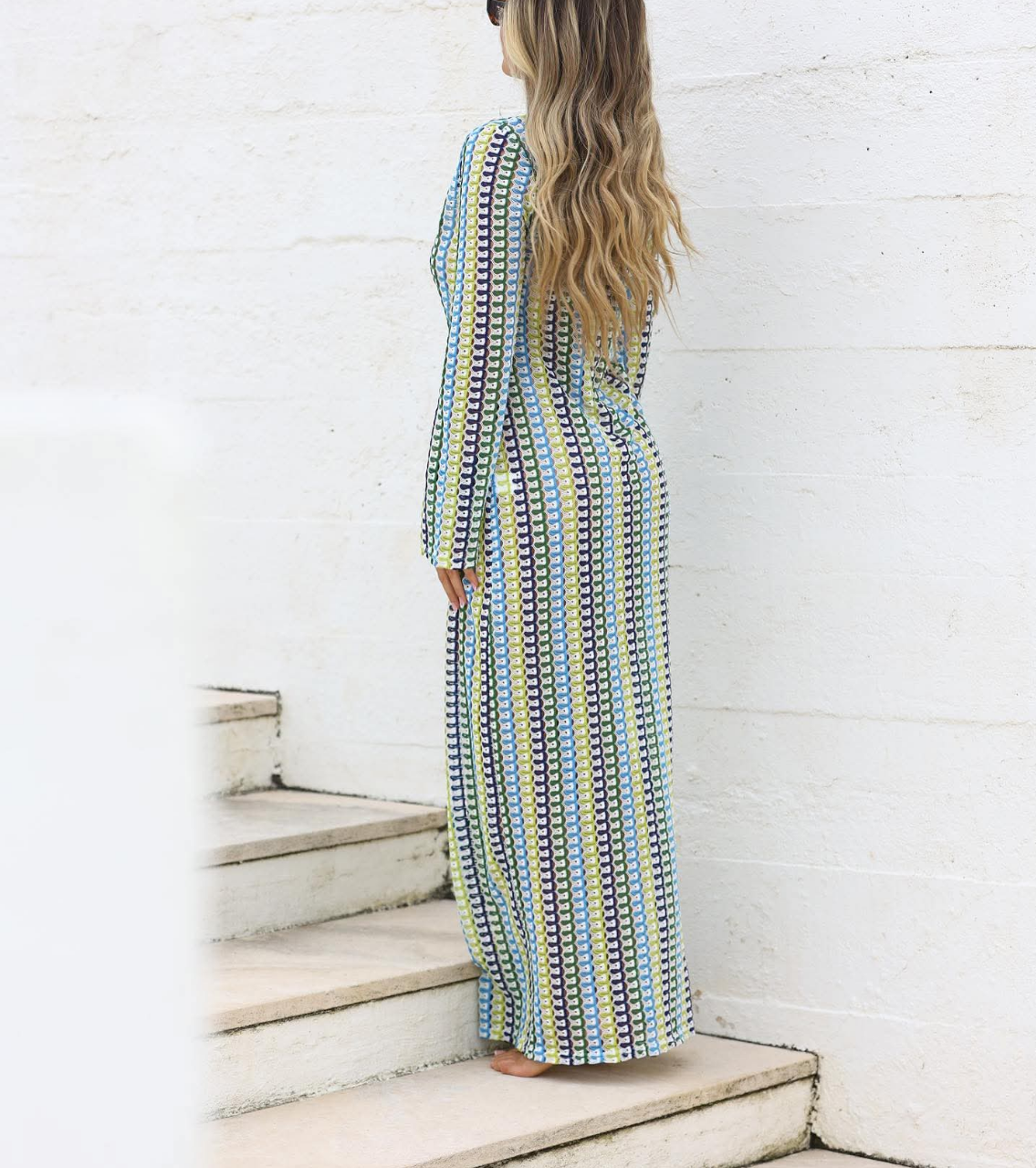 Sundress Colorful Maxi dress