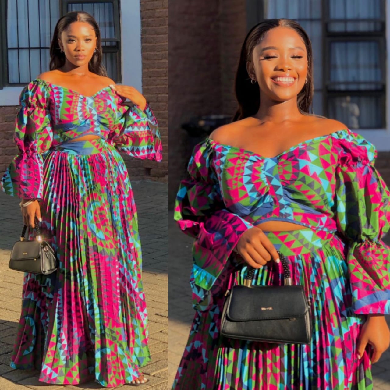 Top and skirt two piece set – ClothingCo - Main Image