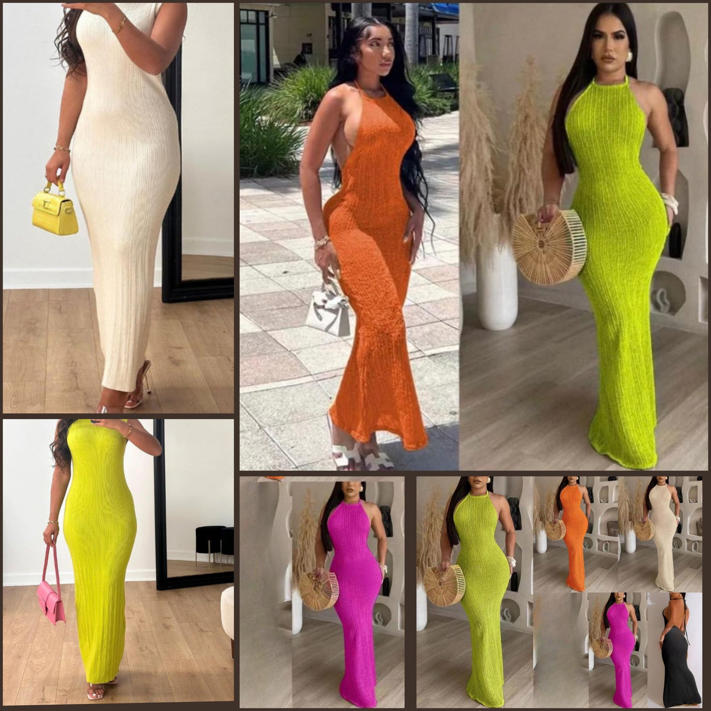 maxi bodycon dress
