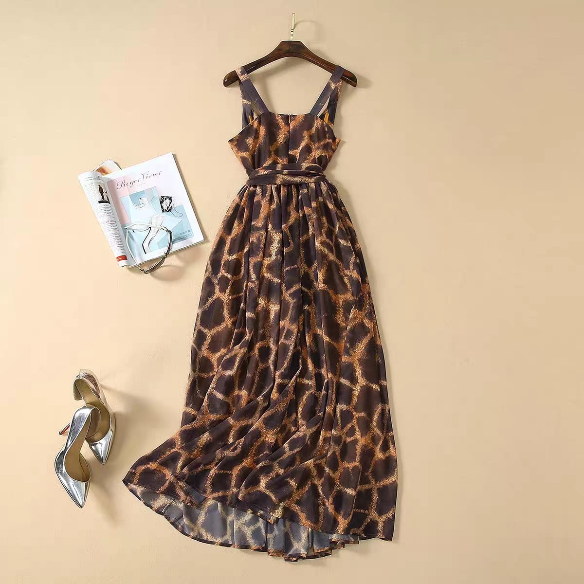 Maxi Leopard dress