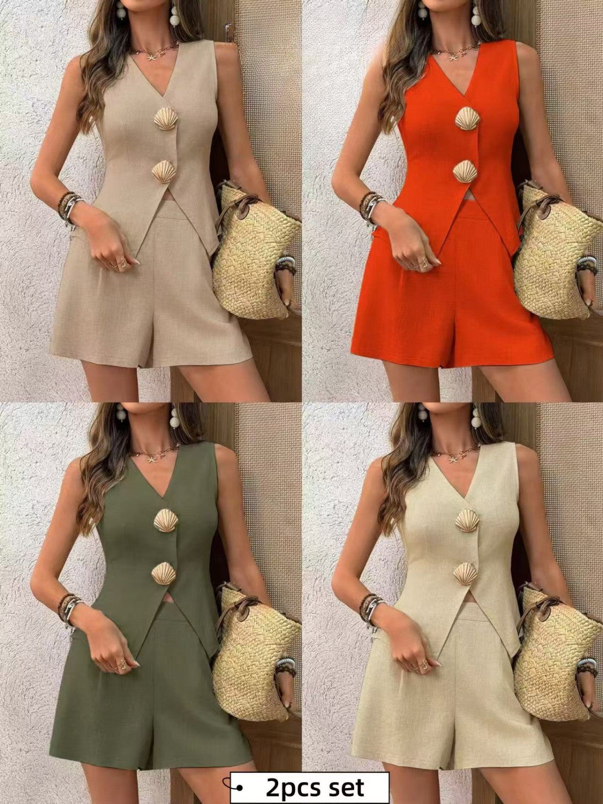 Short two piece set