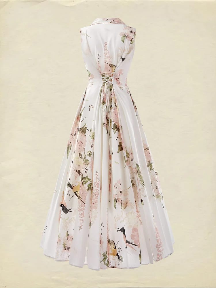 Floral summer dress