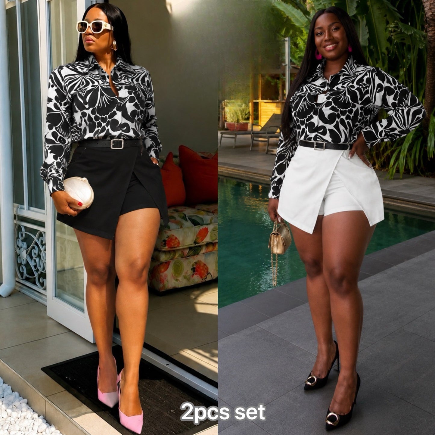 Short and shirt two piece