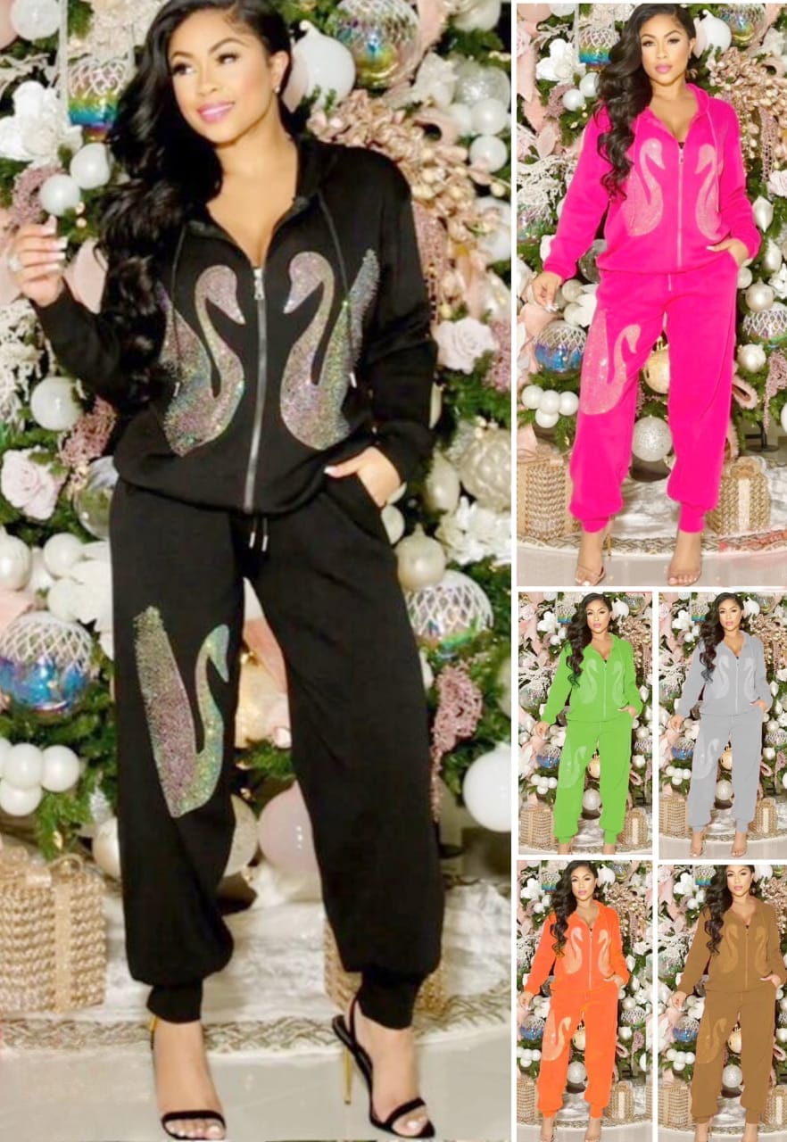 Zip up Two piece set