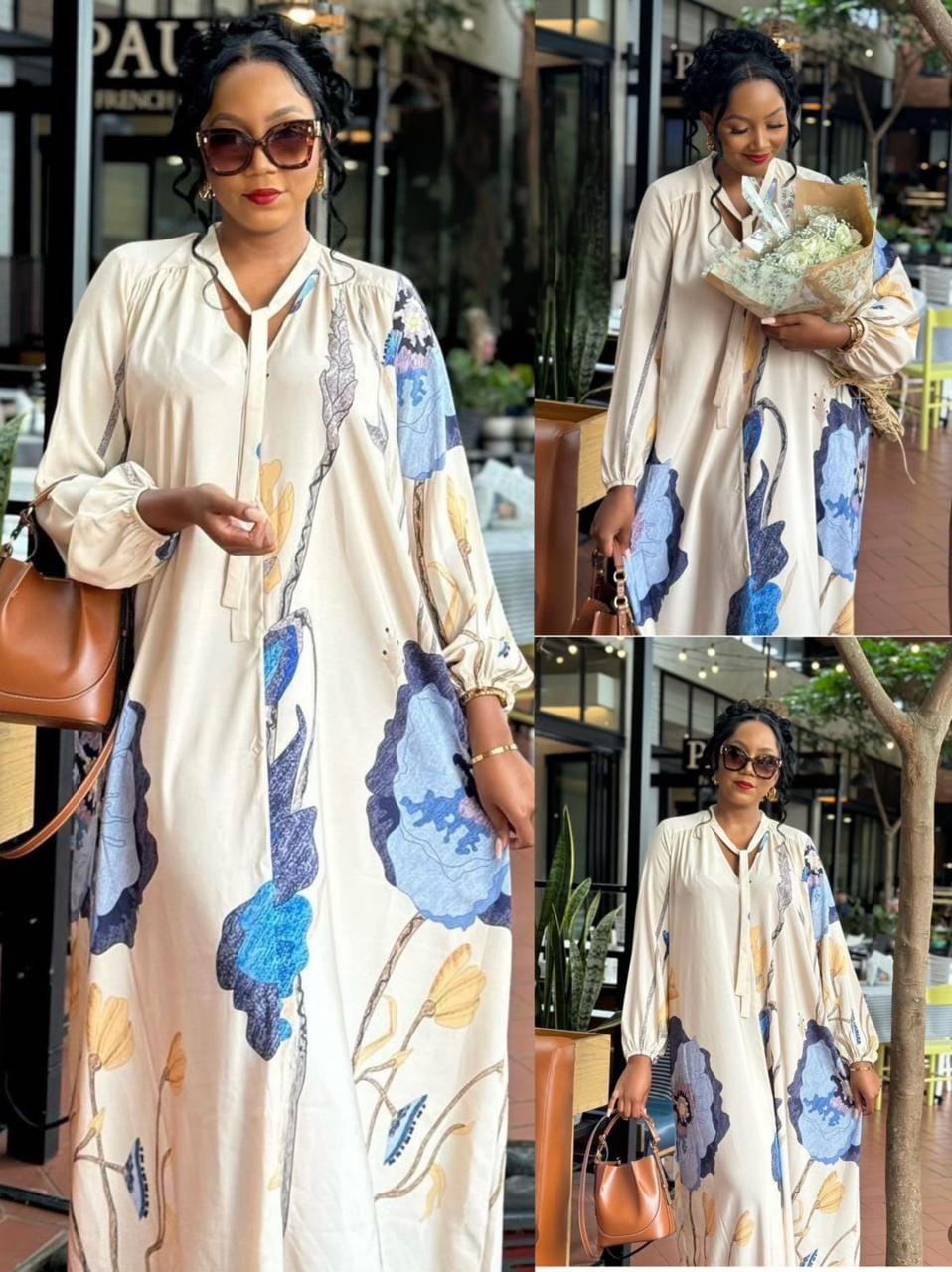 Casual Maxi Shirt Dress