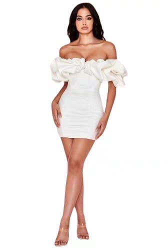 Off shoulder Midi dress