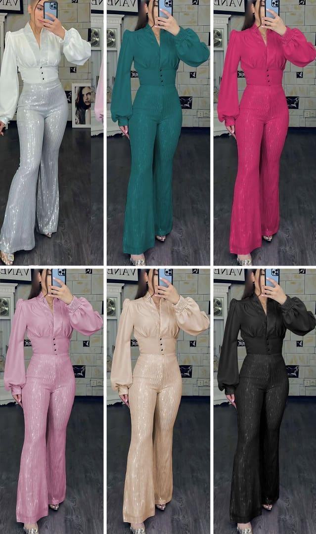 Sequin two piece set