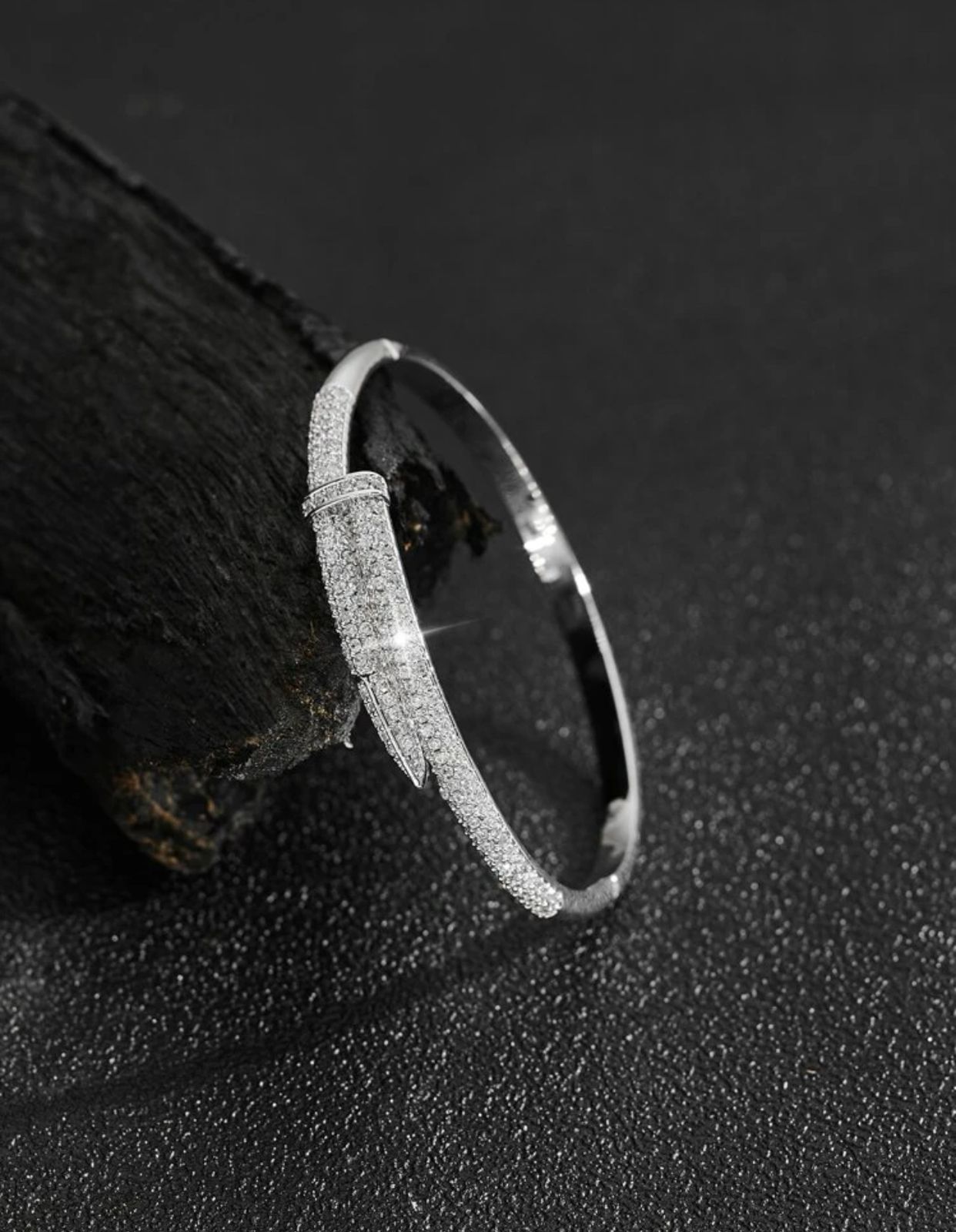 Cubic Zirconia Decor bracelet