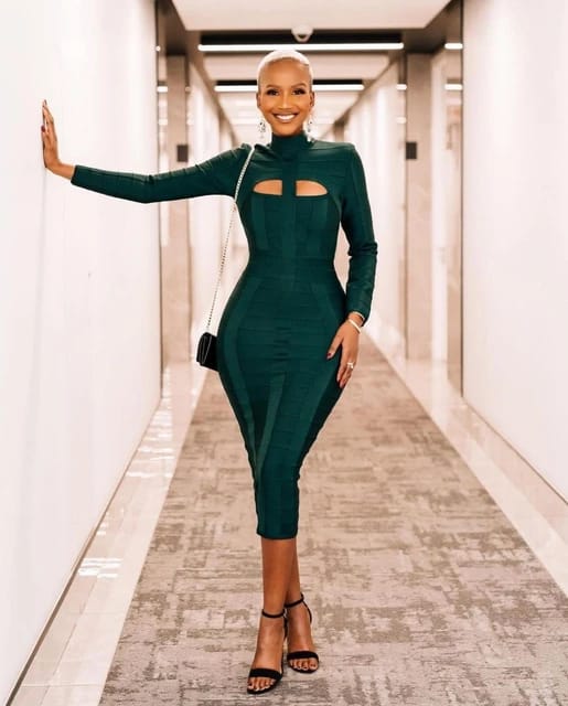 Halter neck bodycon dress