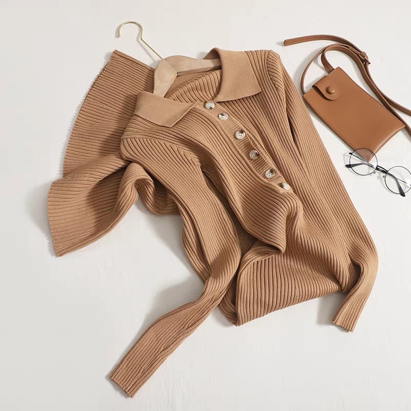 Ribbed Knit bodycon Dress