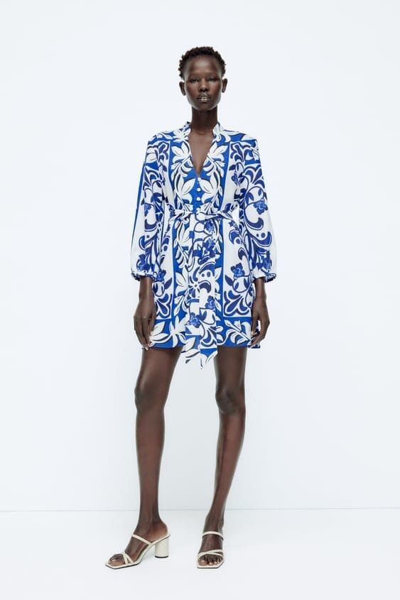 Mosaic Midi Dress
