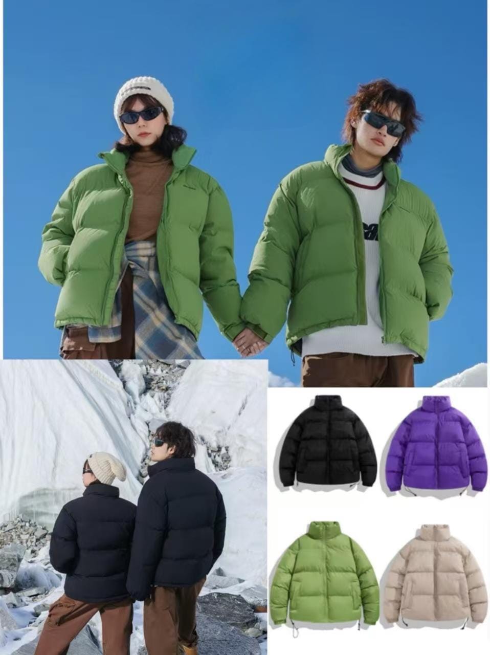 puffer bomber jackets
