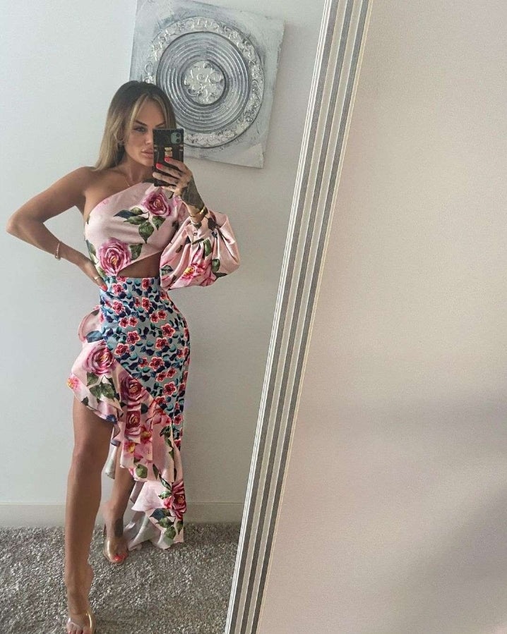 One arm floral set