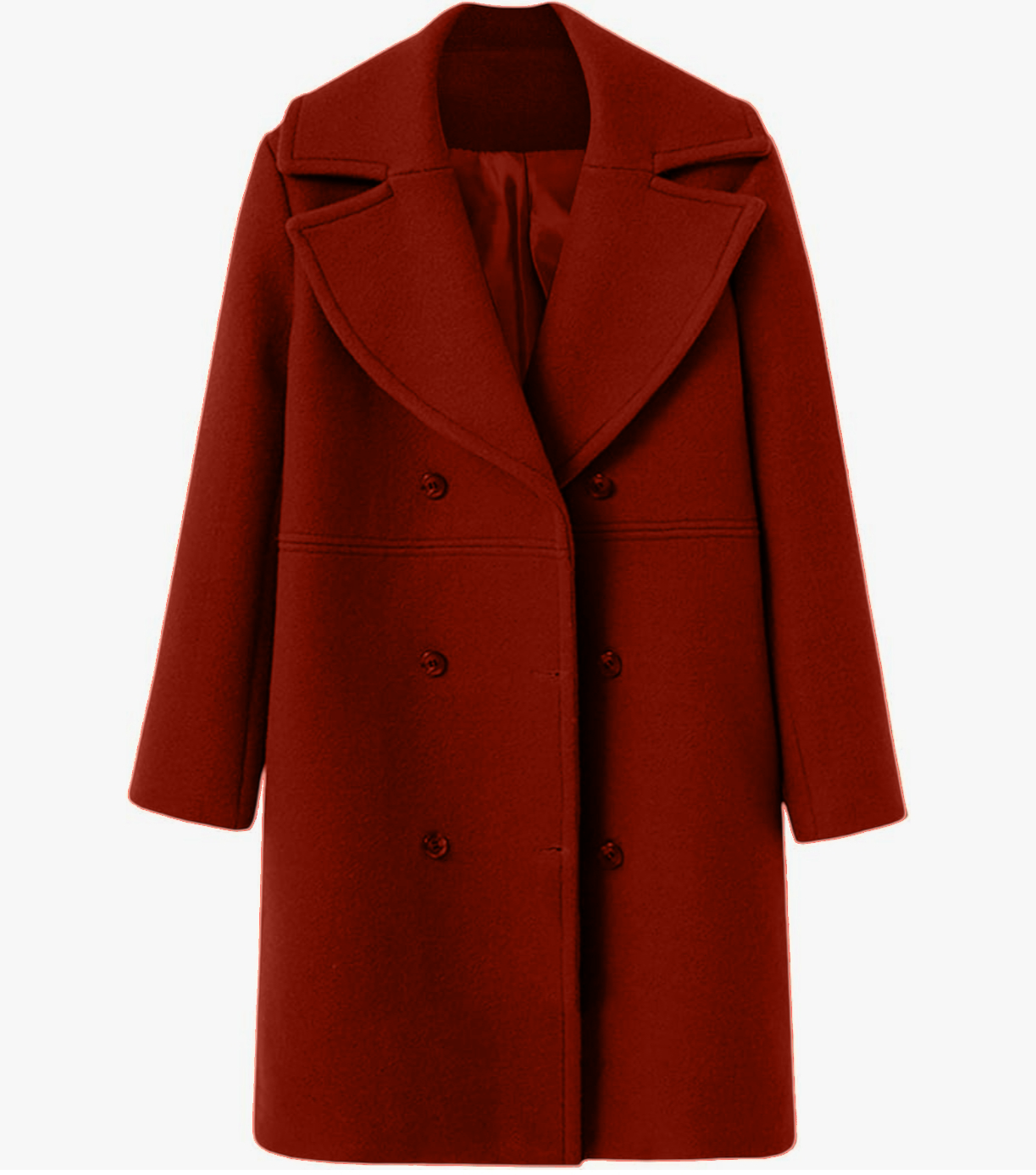 Warm melton coats
