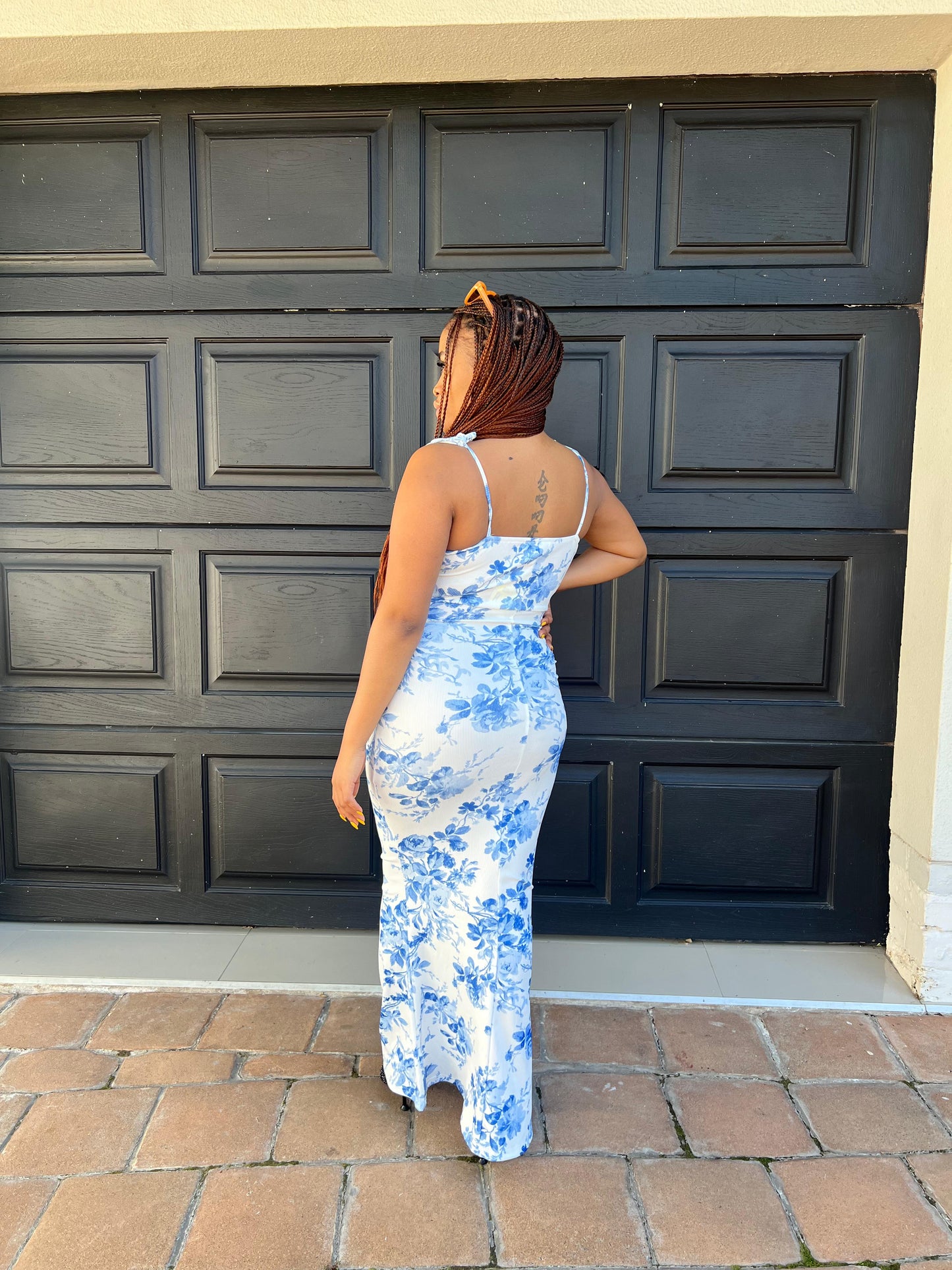Foral bodycon