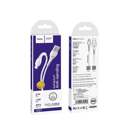 Cable USB to Micro-USB “X37 Cool power” data sync charging cable.