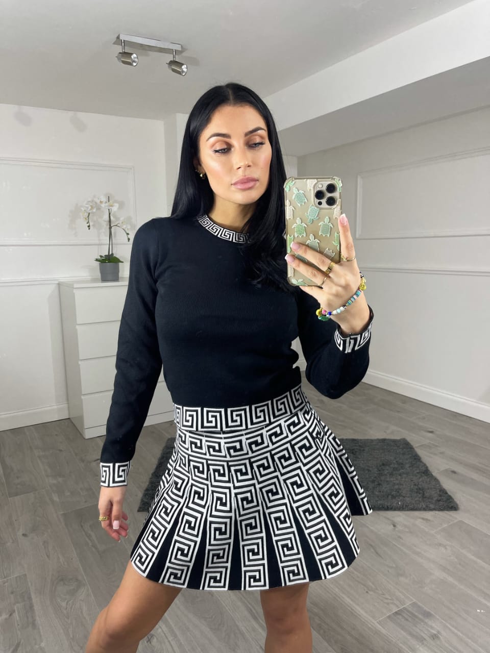 Knitted dress