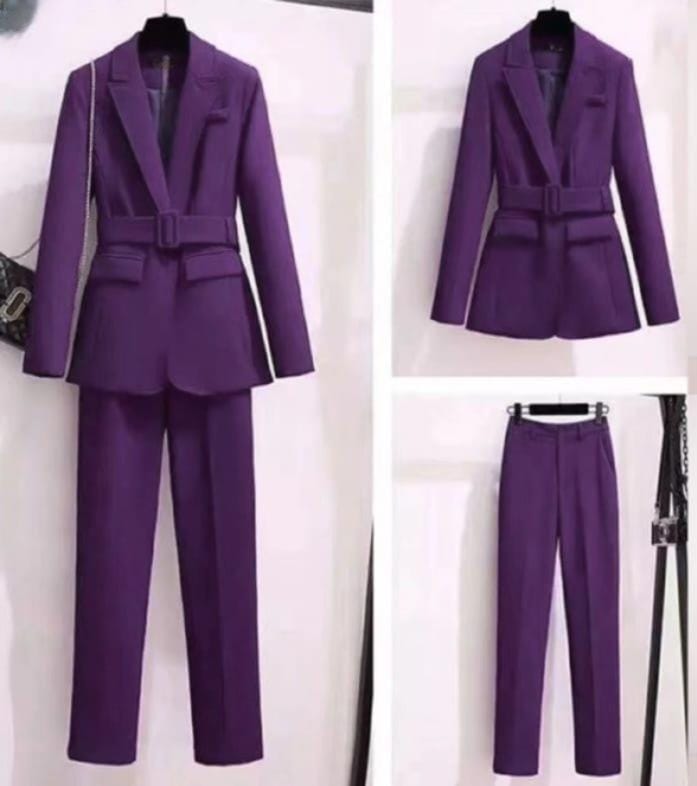 Ladies formal suit set.