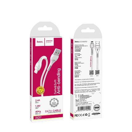 X37 Lightning iPhone charging cable.