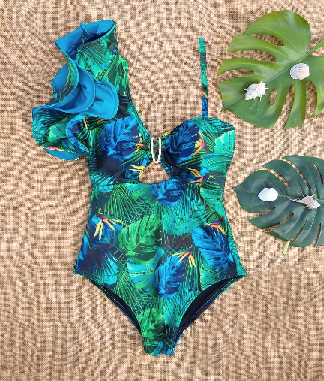 Floral swimsuit