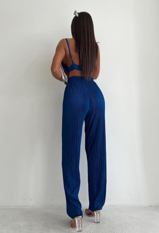 Pleated 3 piece