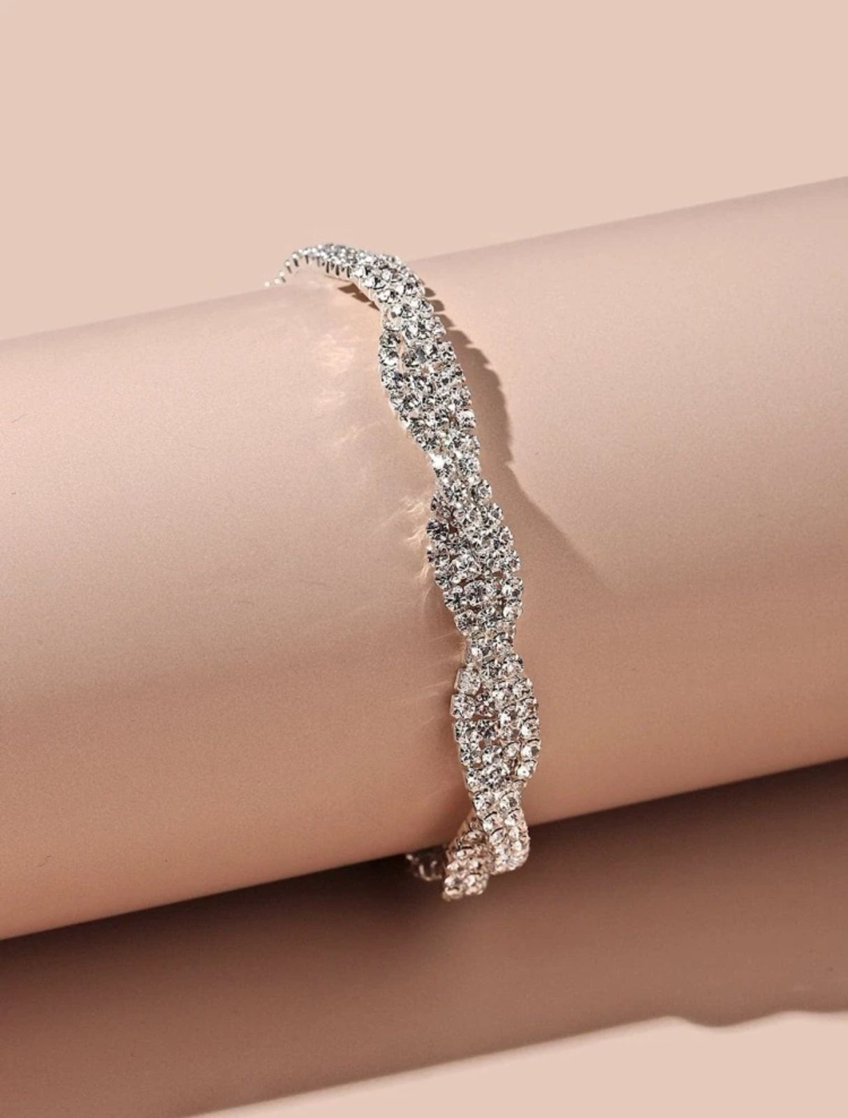 Rhinestone Decor Bracelet