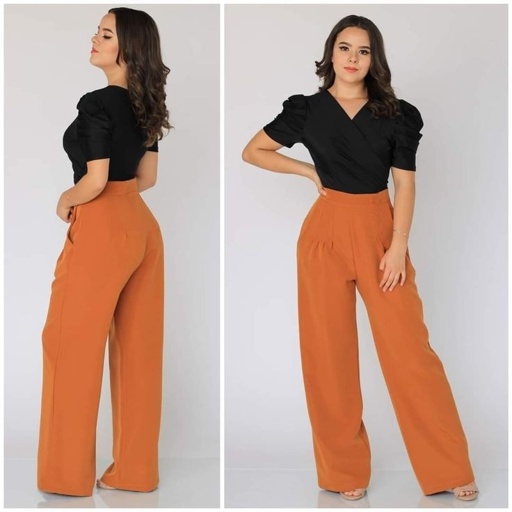 High waist formal pants