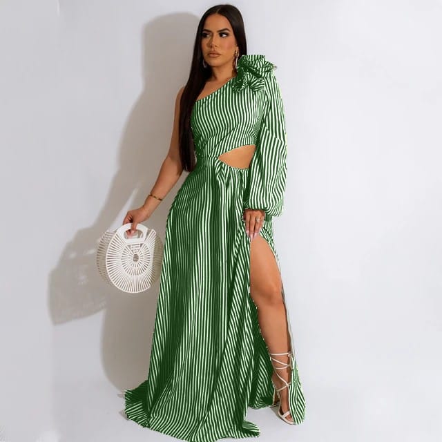 Single arm cut out dress – ClothingCo